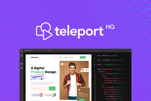 as web TeleportHQ